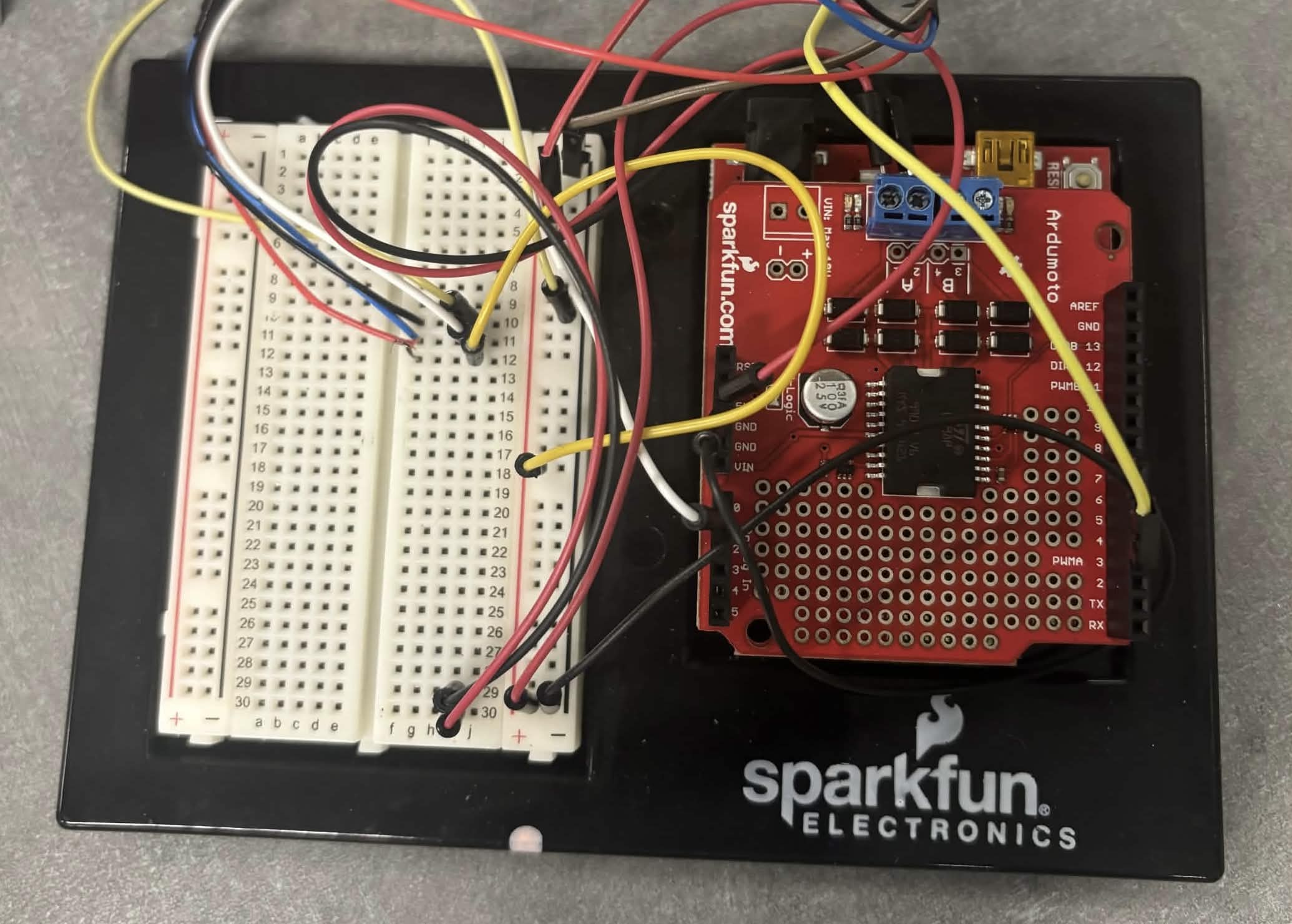 Existing laboratory inverted pendulum electronics