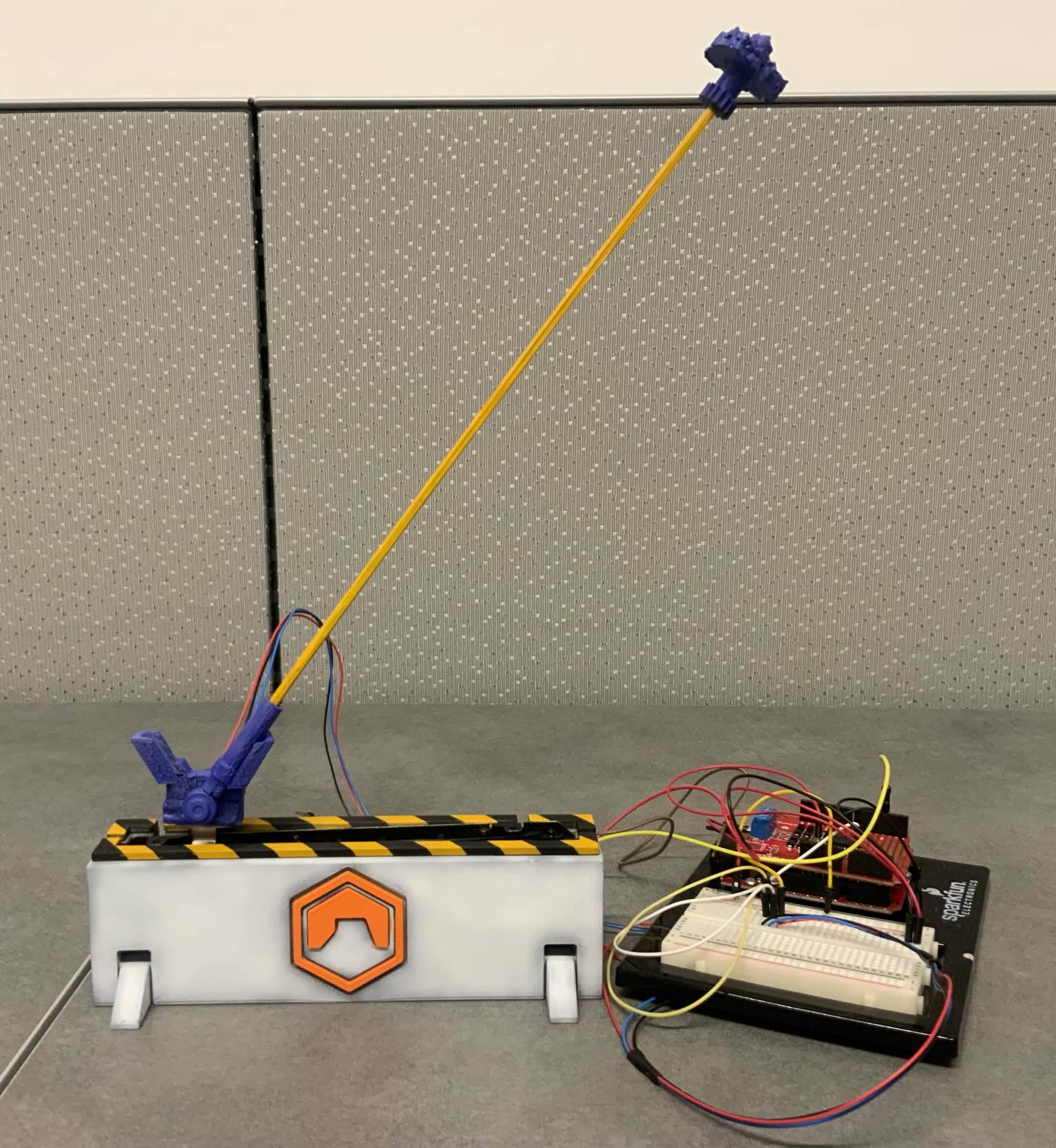 Inverted pendulum prototype
