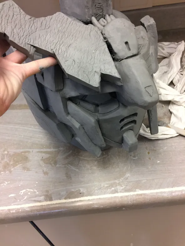 Unicorn Gundam ceramic head