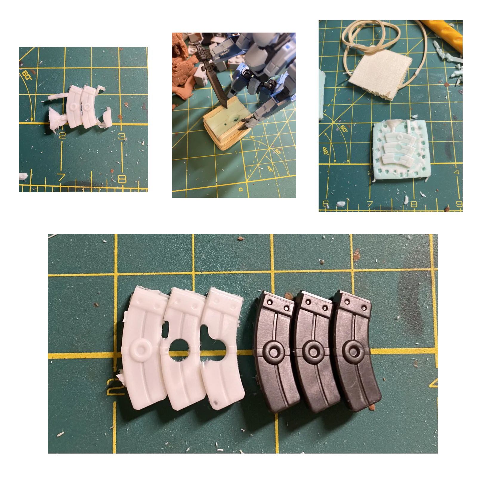 Failed resin casting