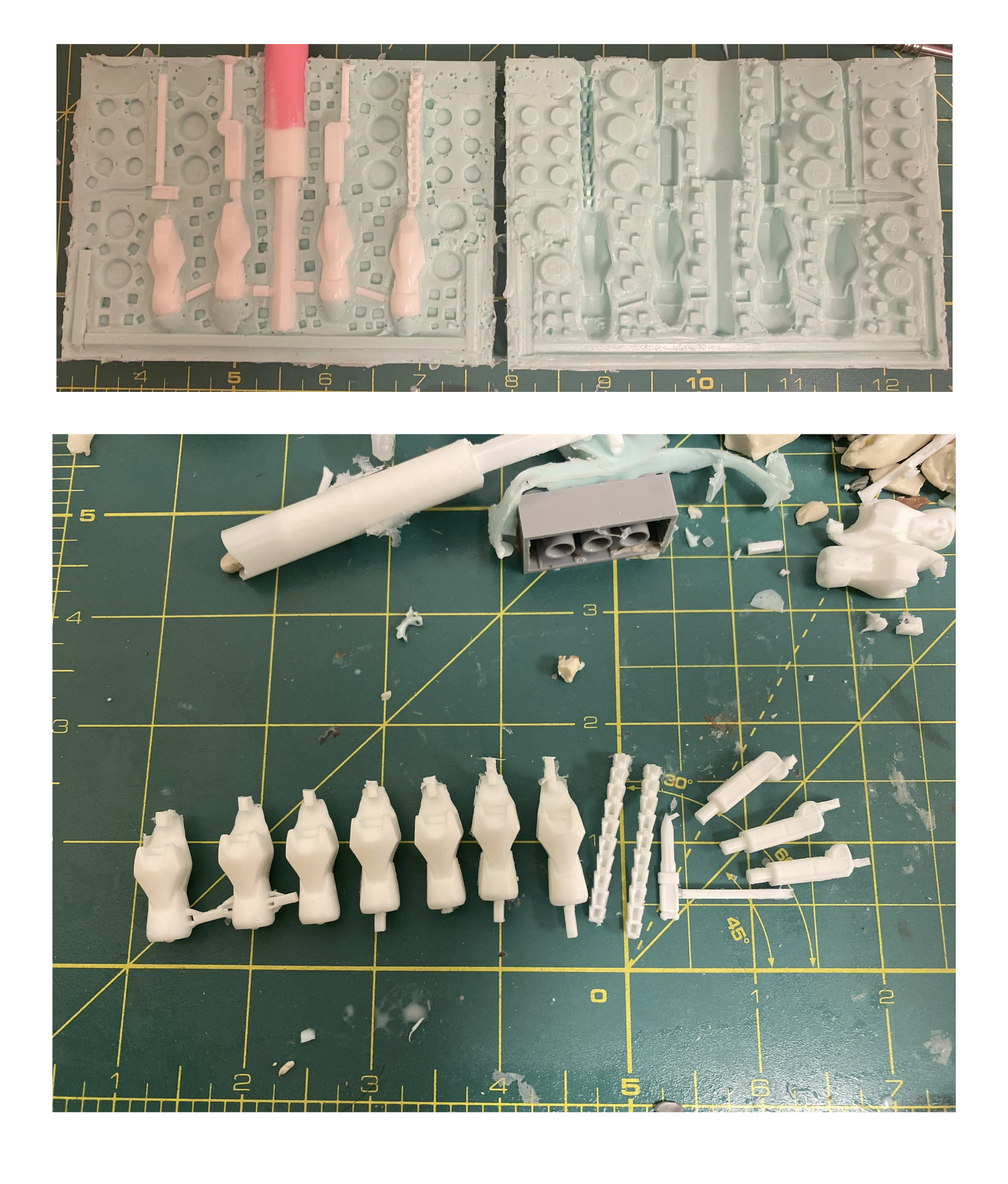 Successful resin arm copy