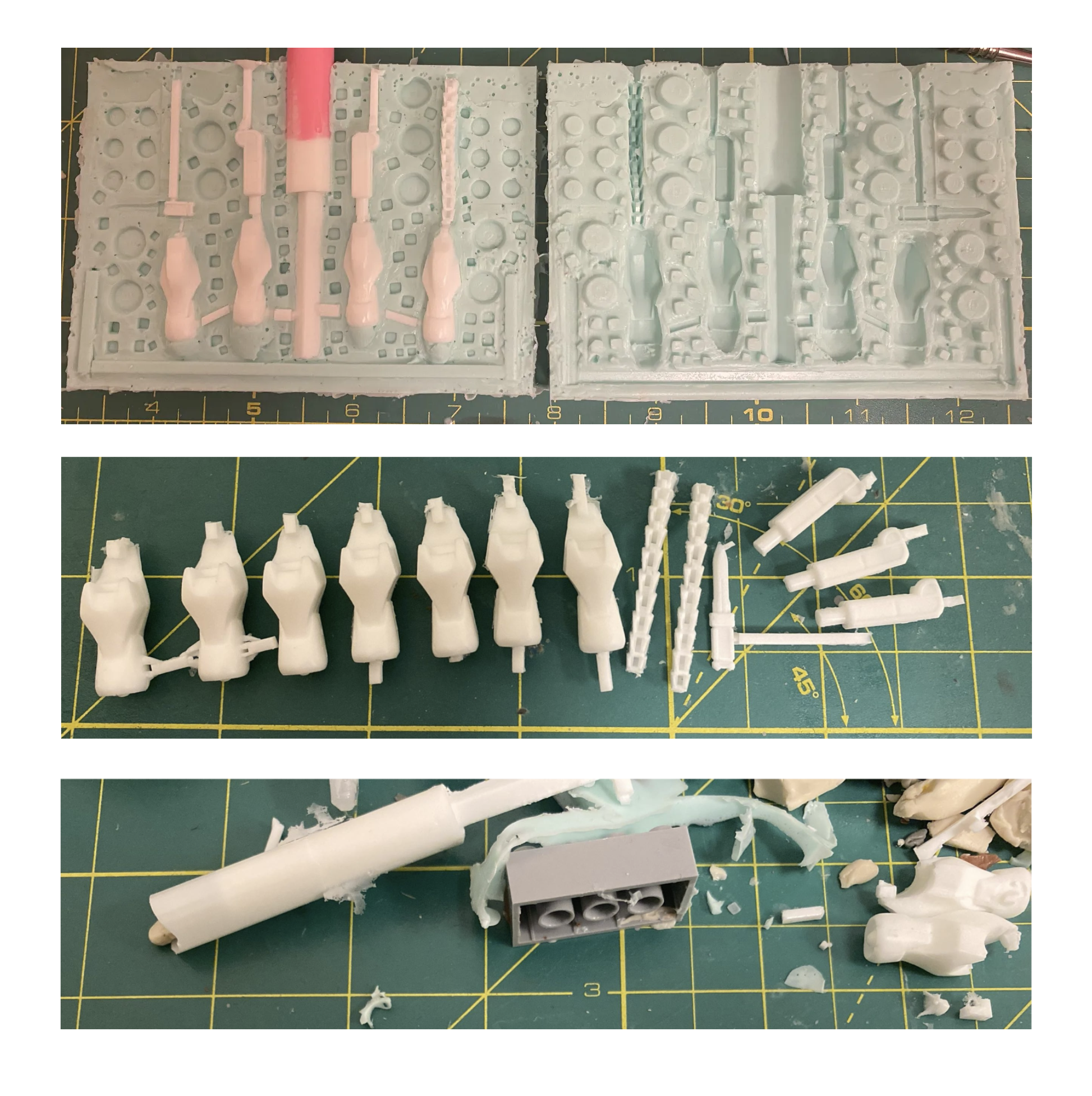 Successful resin arm copy