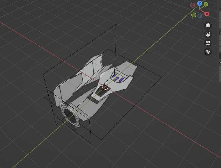 First Blender hand model