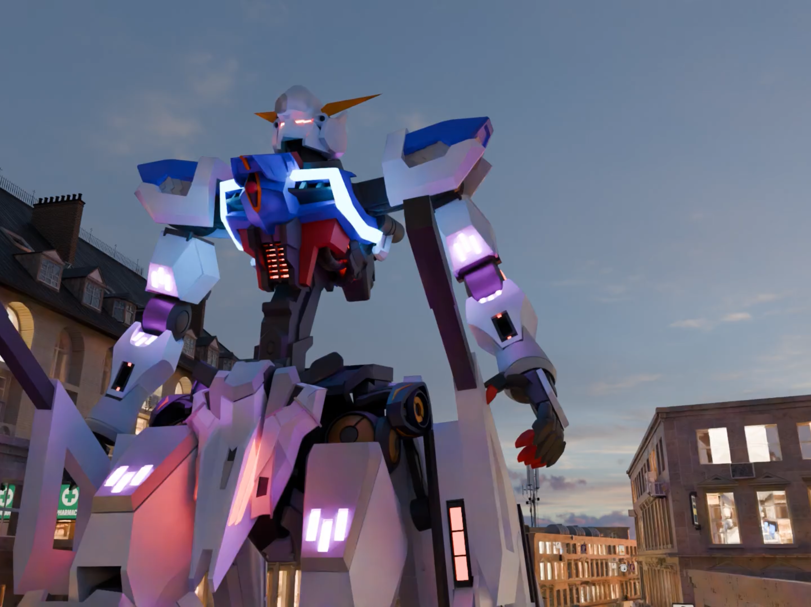Advancing toward battle